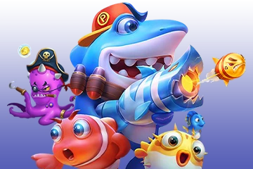 7win fishing arcade-style game with underwater animations